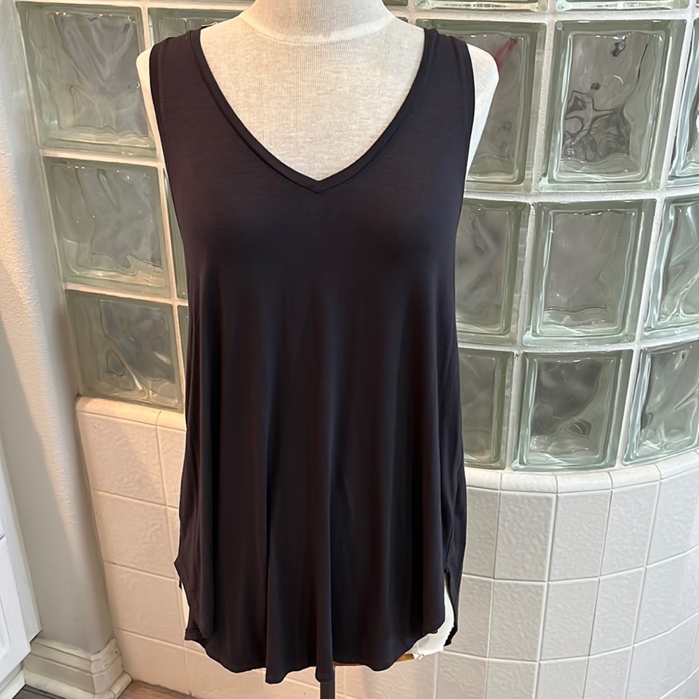 Dark slate, sleeveless top